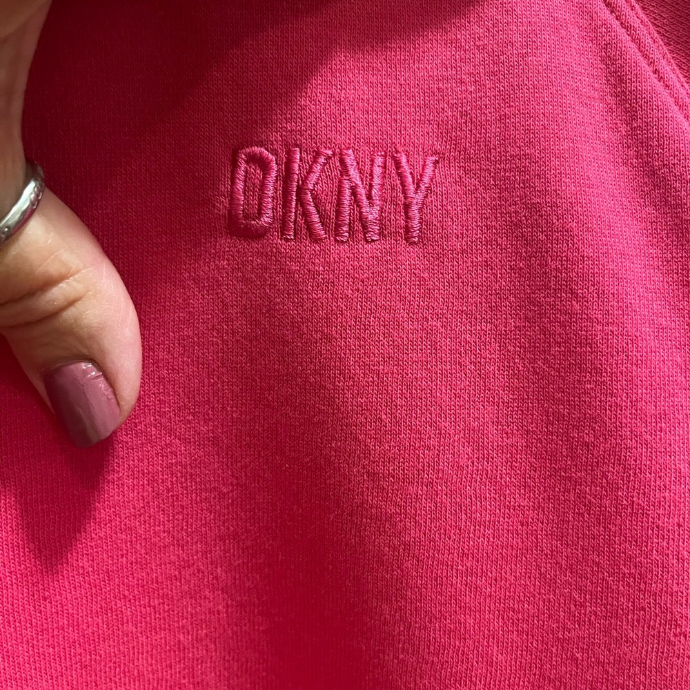 Gorgeous DKNY Ladies Hot Pink Sweatshirt
